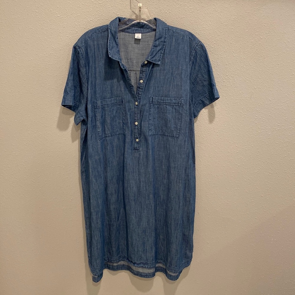 Old Navy denim shirt dress